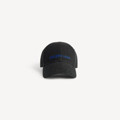 Balenciaga logo cap - Black