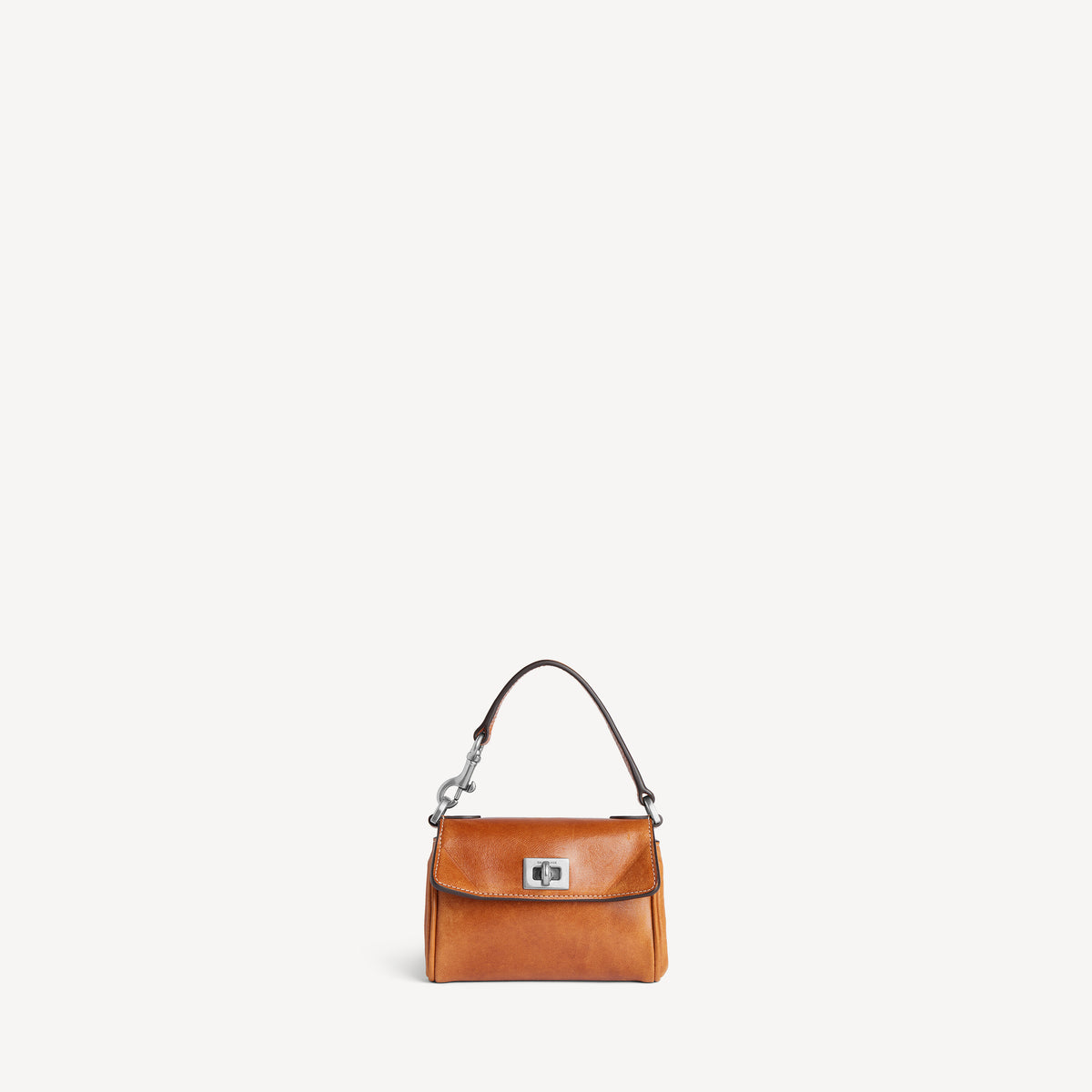 Rodeo micro bag charm - Tan Cowboy