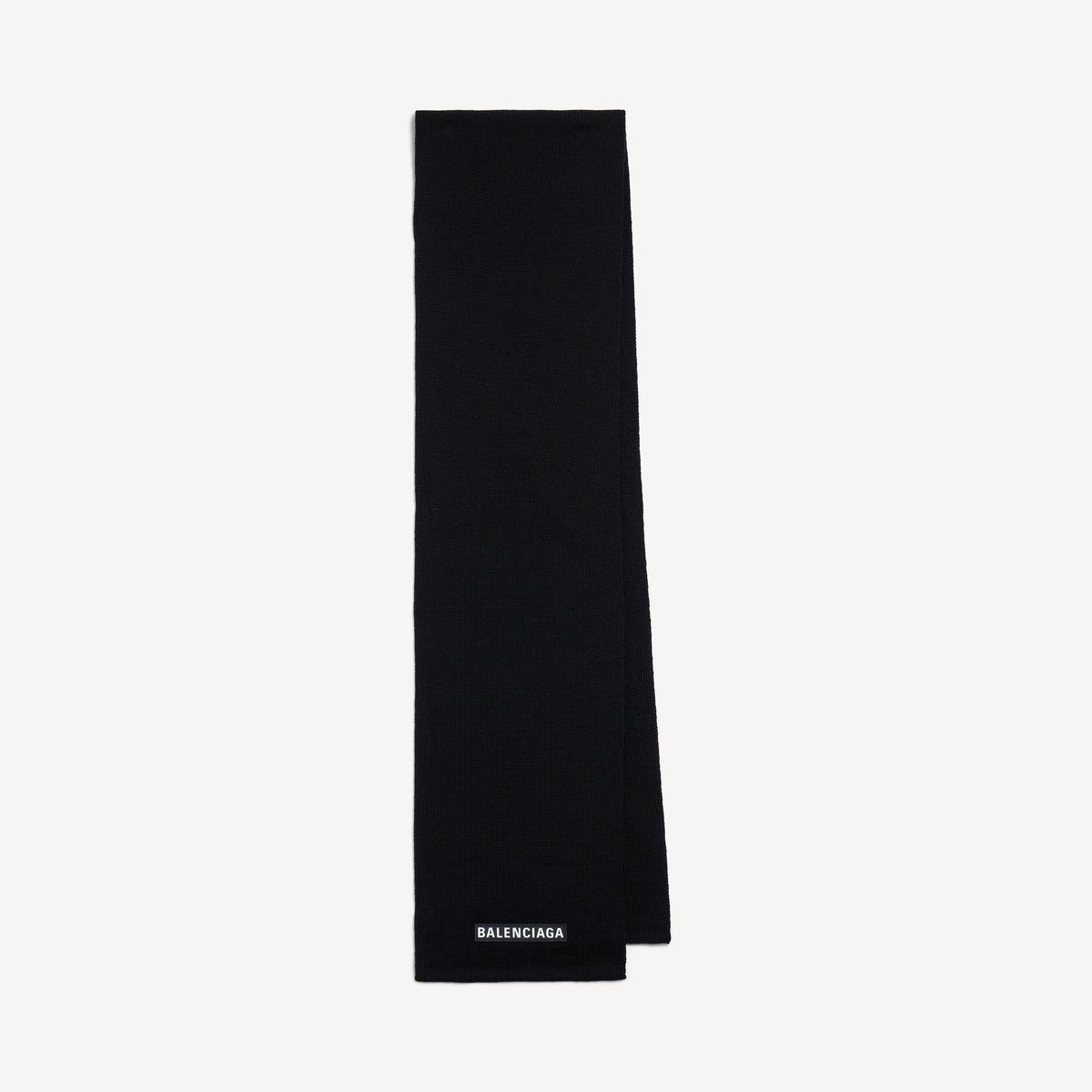 Patch scarf - Black