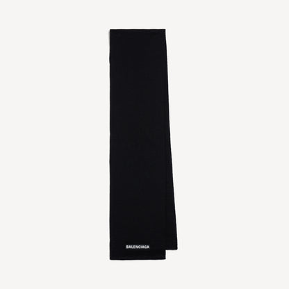 Patch scarf - Black