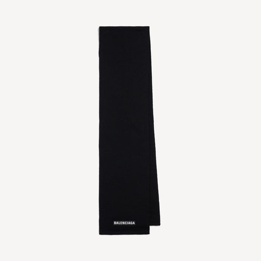 Patch scarf - Black
