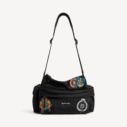 Explorer multipocket weekender small - Black/Multicolor