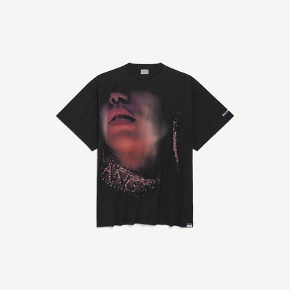 Look away oversized t-shirt - Black