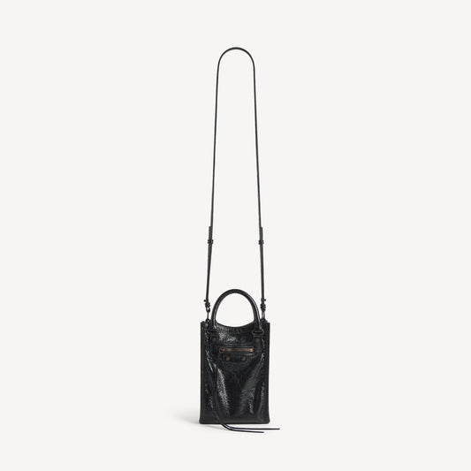 Le city tote phone holder - Black