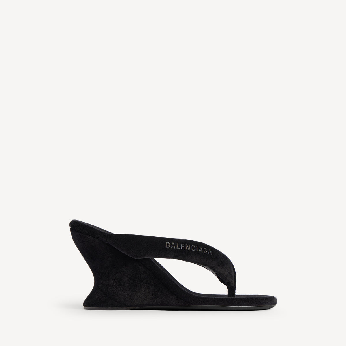 Gaeta wedge thong - Black
