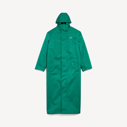 Techwear long windbreaker - Green