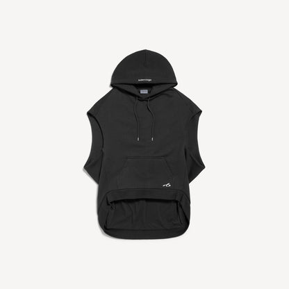 Bodies sleeveless regular fit hoodie - Black