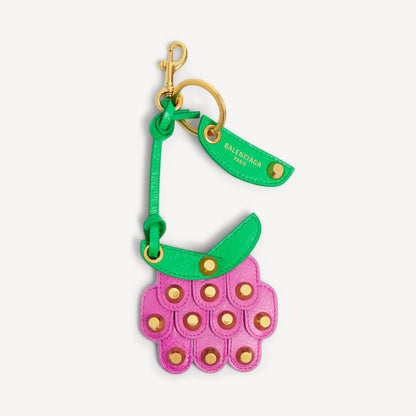 Le city raspberry keychain/charm - Vivid Green