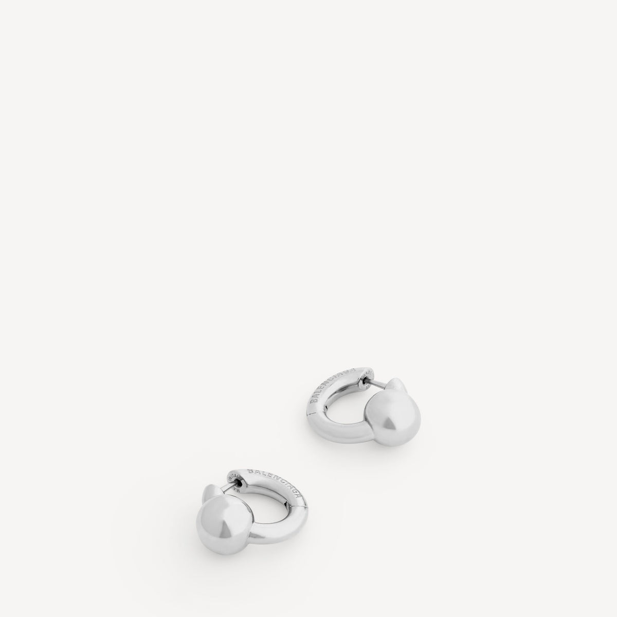 Atom hoop earrings - alternative view