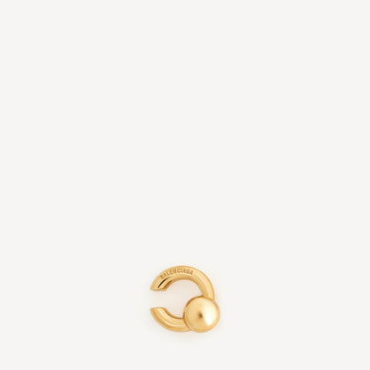 Atom ear cuff - Shiny Gold