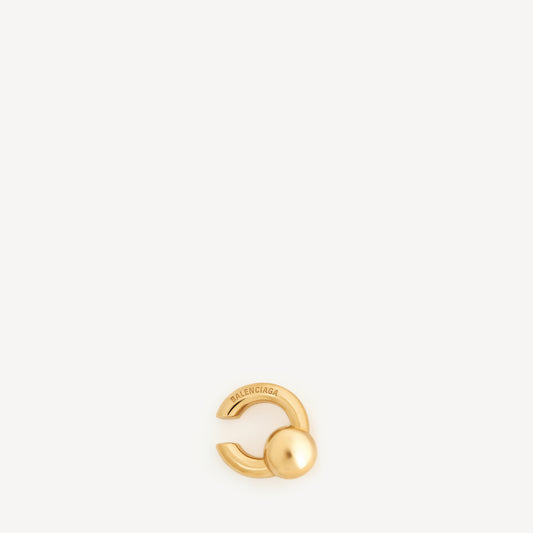 Atom ear cuff - Shiny Gold