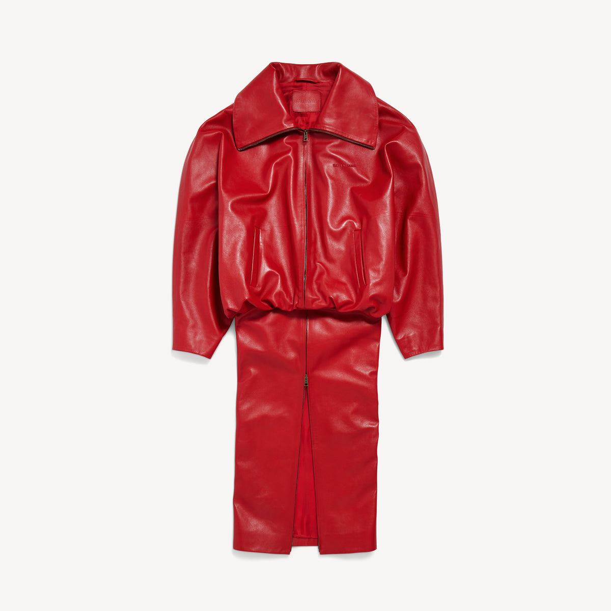 Round jacket - Red