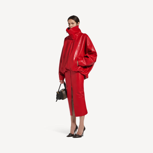Round jacket - alternative view